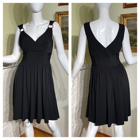Galleria LBD Little Black Cocktail Dress - Picture 1 of 11